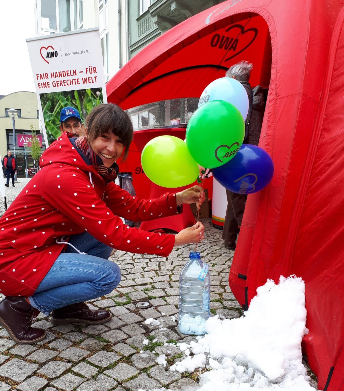 Wintereinbruch am Samstagmorgen