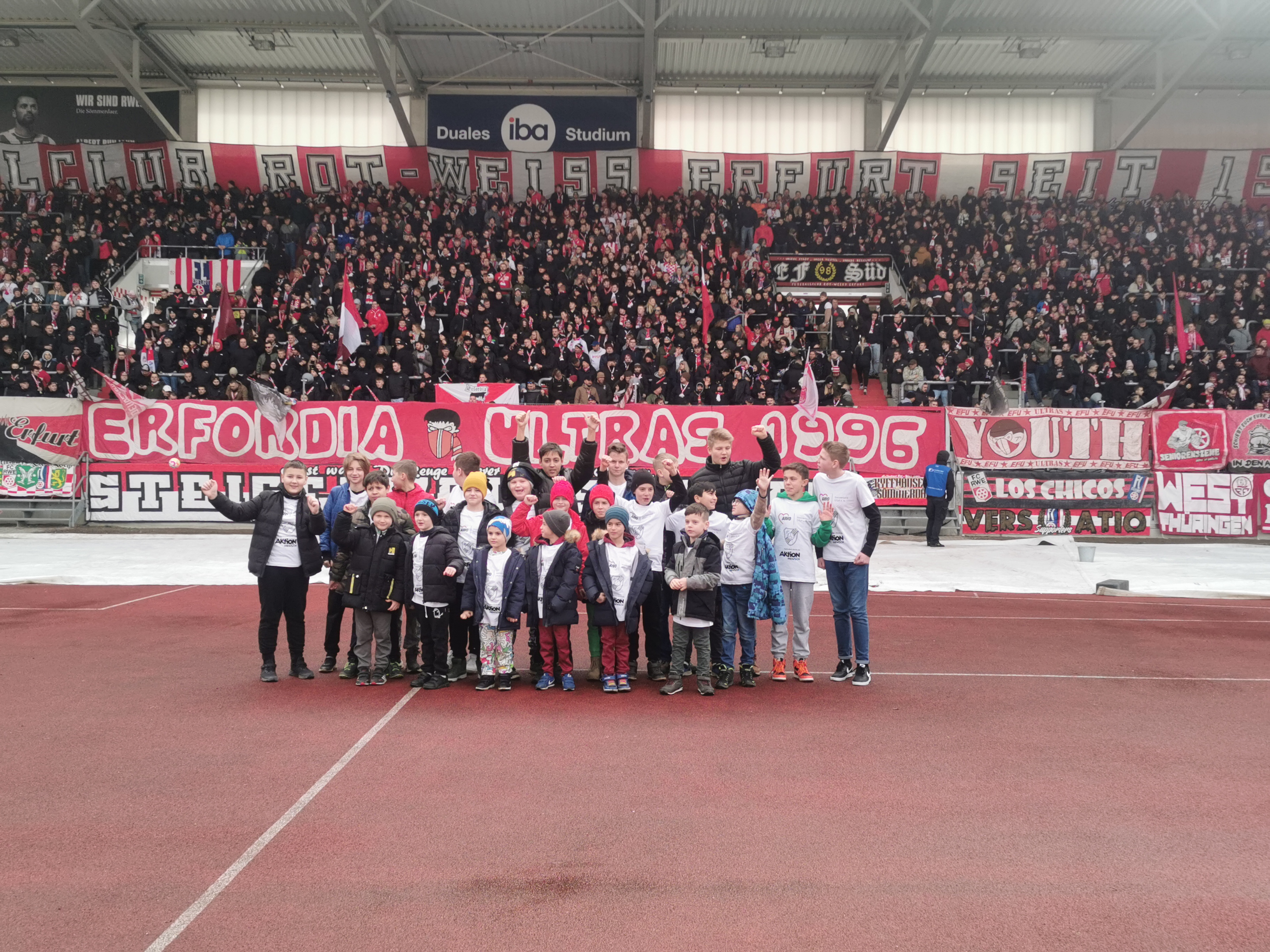 Zu Besuch um Steigerwaldstadion