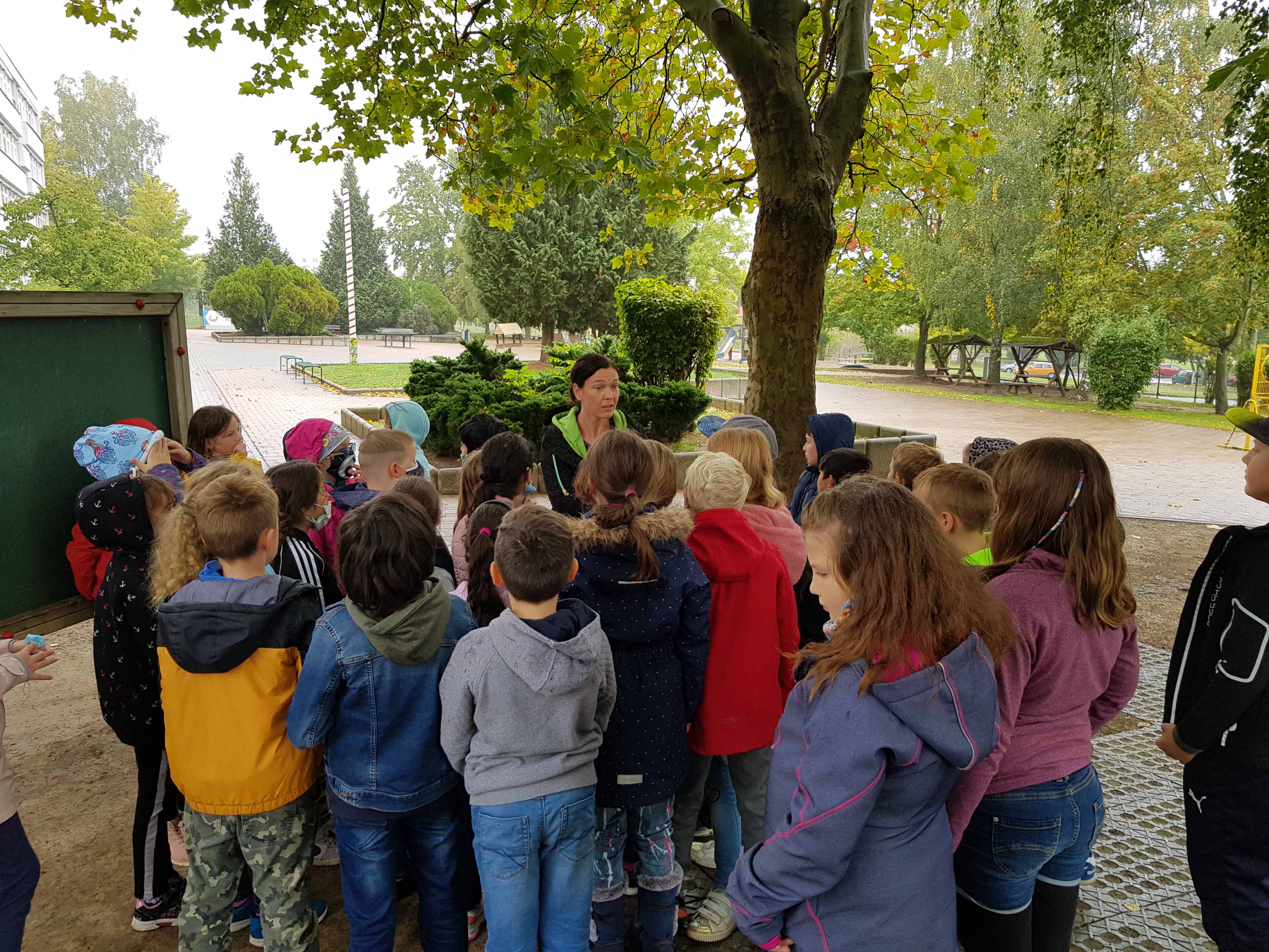 Die Teilnehmer*innen aus der Wilhelm-Busch-Grundschule